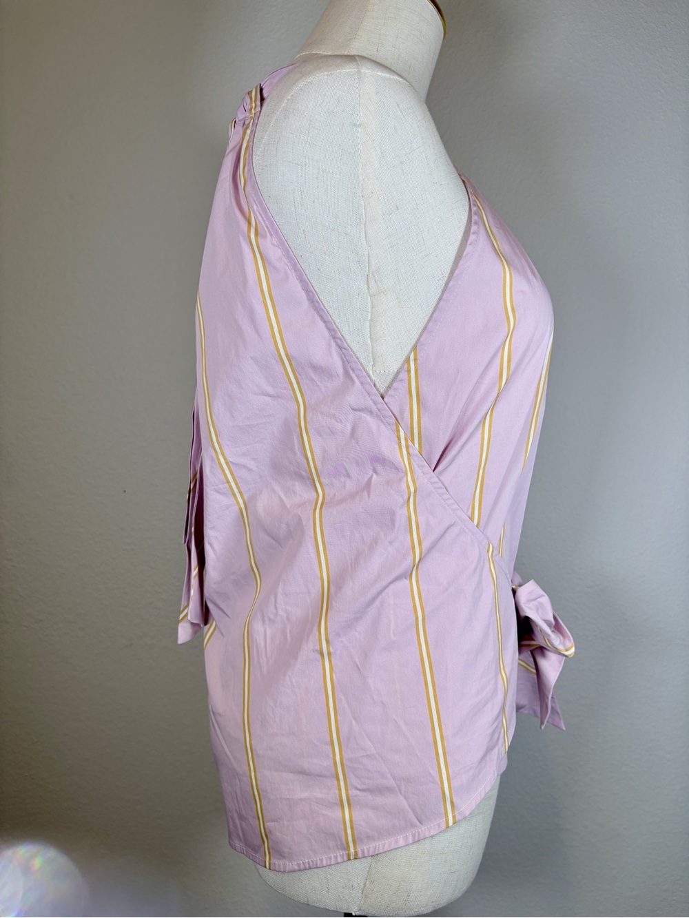 NWT Trina Turk Mika 2 Halter Style Wrap Top Size Small - Picture 4 of 10